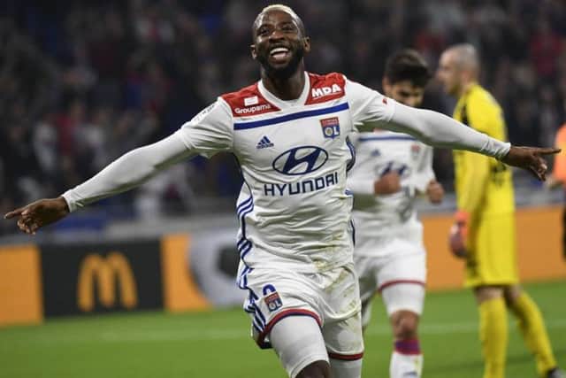 Moussa Dembele netted an important winner for Lyon.