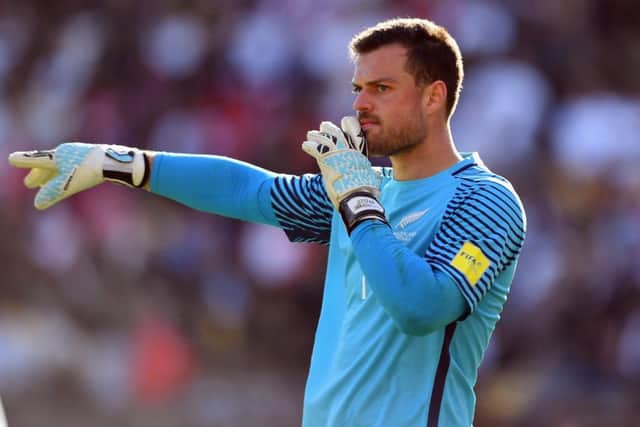 New Zealand international goalkeeper Stefan Marinovic is on trial at Rangers. Picture: Getty Images