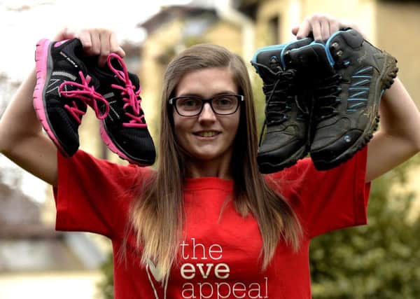 Charlie Johnston (21) is runningthe  Edinburgh Marathon in May 2019 and then Sahara in 2020 to raise funds for the Eve Appeal.