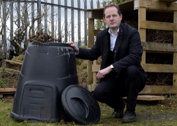 Pic Lisa Ferguson 21/01/2019: 

Stuart Forbes


 of Mayfield and Easthouses Development Trust - which is to run a workshop on composting garden waste on February 2, given the controversy surrounding the brown bin charge.
