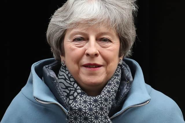 A large majority of Scots are less than impressed by the Prime Minister, with 68 per cent believing she is doing badly or very badly (Picture: Daniel Leal-Olivas/AFP/Getty)
