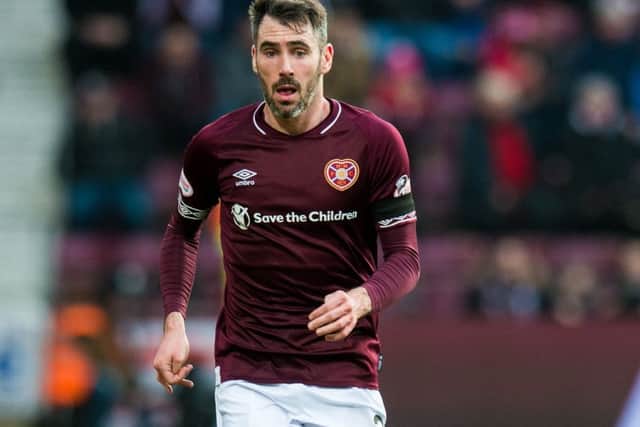 Michael Smith believes new striker David Vanecak will score a lot of goals for Hearts. Picture: SNS.