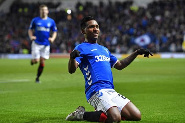Rangers' Alfredo Morelos is wanted by Nice. Picture: SNS/Rob Casey