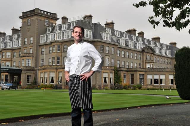 Chef Andrew Fairlie at the Gleneagles Hotel. Picture  Robert Perry