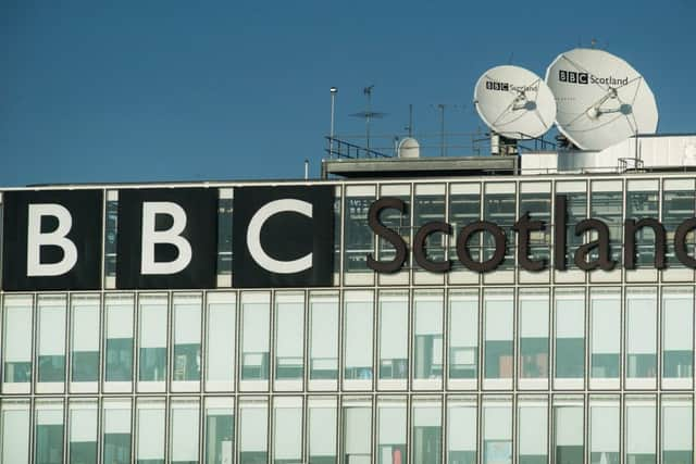 BBC Scotland headquarters at Pacific Quay in Glasgow. Picture: John Devlin