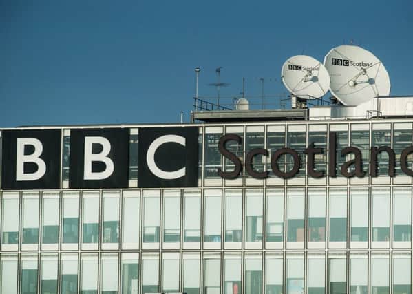 BBC Scotland headquarters at Pacific Quay in Glasgow. Picture: John Devlin