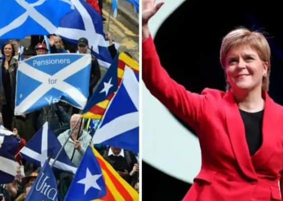 Nicola Sturgeon has said she intends to "exercise the mandate" she has to hold a  referendum on Scottish independence in response to the Brexit turmoil.