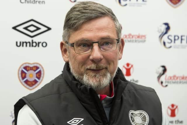 Hearts manager Craig Levein says his players are building confidence