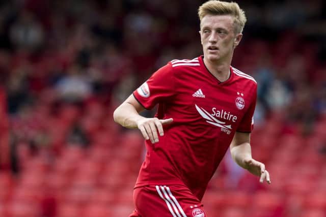 Chris Forrester will leave Aberdeen after requesting that his contract be terminated. Picture: SNS Group