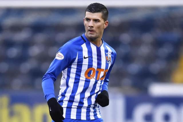 Kilmarnock winger 
Jordan Jones who will join Rangers in the summer.