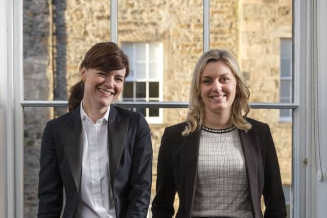 Newly promoted Harriet Moll (left) and Laura Hamilton. Picture: Contributed