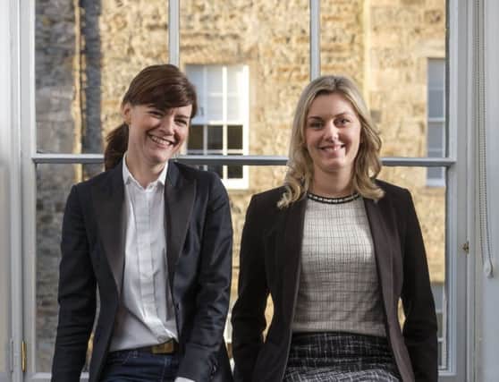Newly promoted Harriet Moll (left) and Laura Hamilton. Picture: Contributed