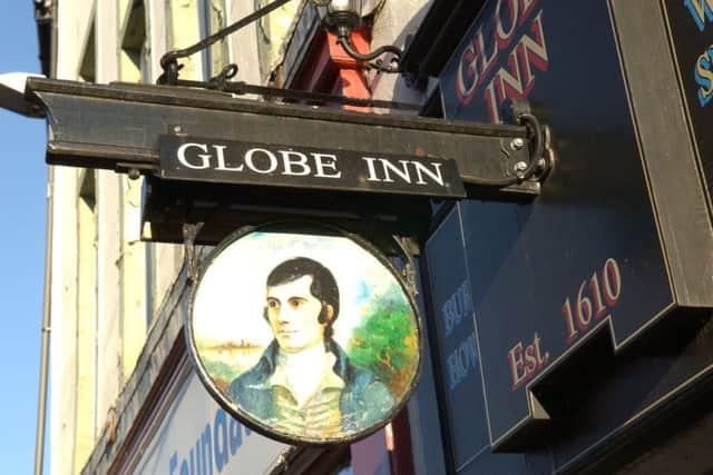 The Globe Inn, which Burn's himself described as his 'favourite howff', dates back to 1610 and is still attracting drinkers to this day.