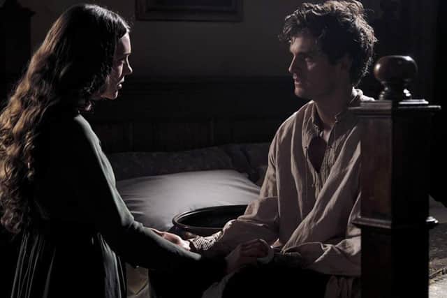 With co-star Daniel Sharman as Clarice and Lorenzo de Medici in Medici: The Magnificent, out now on Netflix