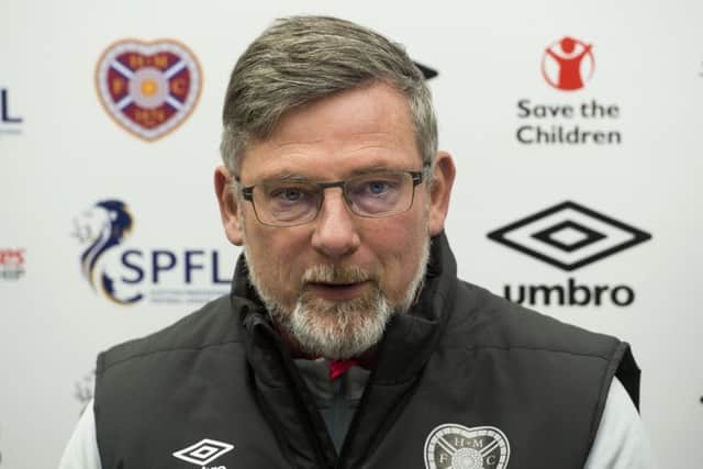 Hearts manager Craig Levein says the club does not want to get into financial trouble again by overspending. Picture: SNS