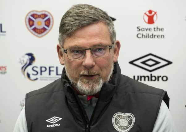 Hearts manager Craig Levein says the club does not want to get into financial trouble again by overspending. Picture: SNS