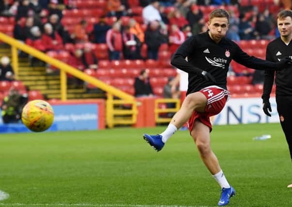 Greg Stewart is back at Aberdeen. Picture: SNS