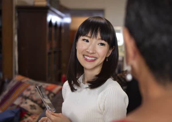 Tidying up with Marie Kondo.