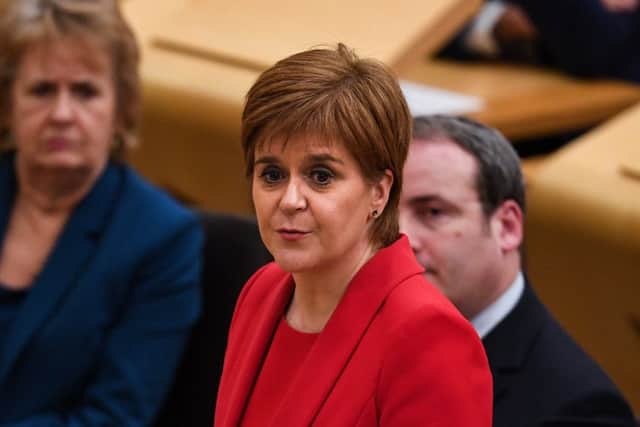 First Minister of Scotland Nicola Sturgeon (Photo by Jeff J Mitchell/Getty Images)