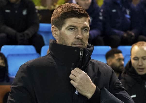 Steven Gerrard bemoaned his side's defeat to Kilmarnock. Picture: SNS Group
