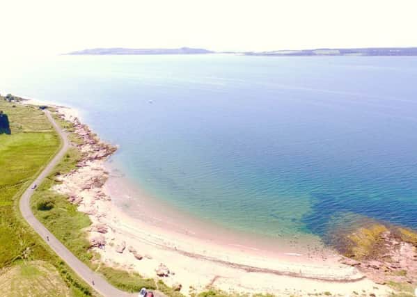 Bell Bay in Cumbrae, from where the underwater power cable runs from to Bute.