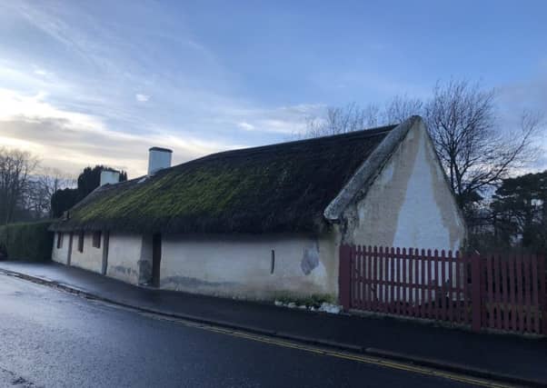 Urgent repairs are needed at Burns Cottage in Alloway. PIC: NTS