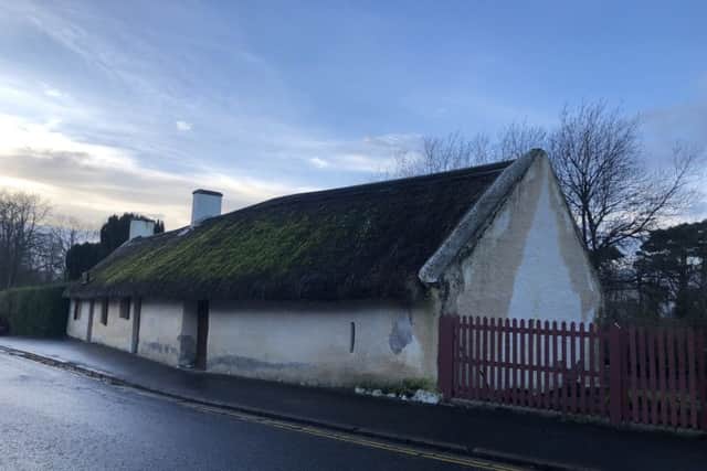 Urgent repairs are needed at Burns Cottage in Alloway. PIC: NTS