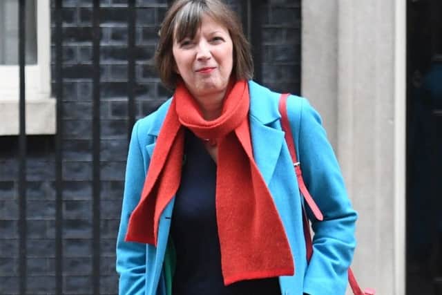 The TUC's Frances O'Grady leaves 10 Downing Street, following talks with the Government over Brexit. Picture: Stefan Rousseau/PA Wire