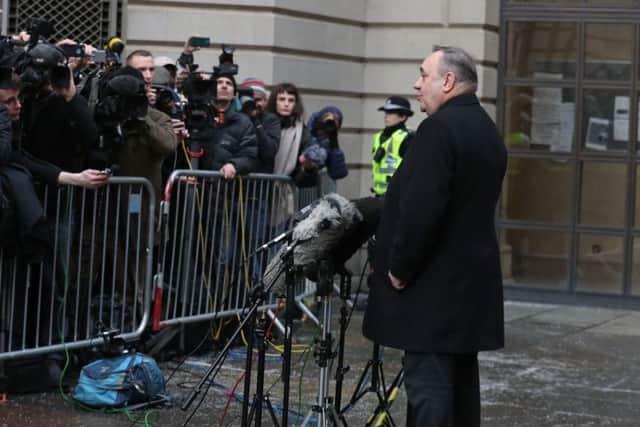 Alex Salmond. Picture: Andrew Milligan/PA Wire