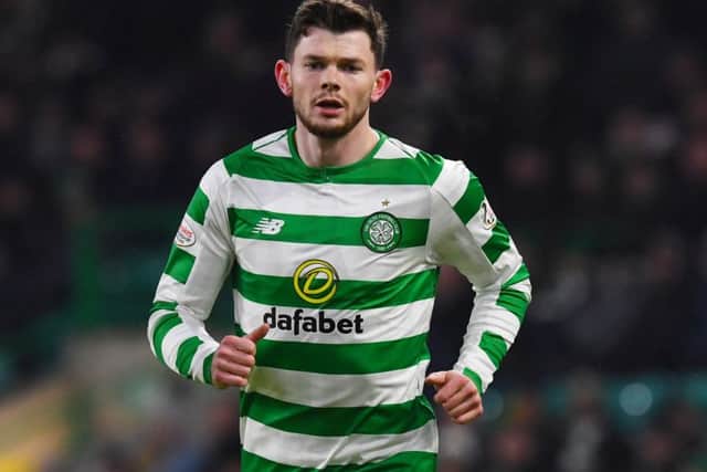 Oliver Burke scored twice for Celtic against St Mirren. Picture: Alan Harvey/SNS