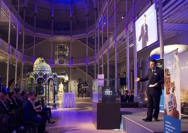 Faraday Grid founder Andrew Scobie at the National Museum of Scotland. Picture: Jessica Shurte
