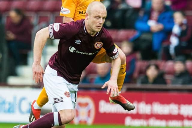 Hearts' Steven Naismith in action. Picture: Ross Parker/SNS