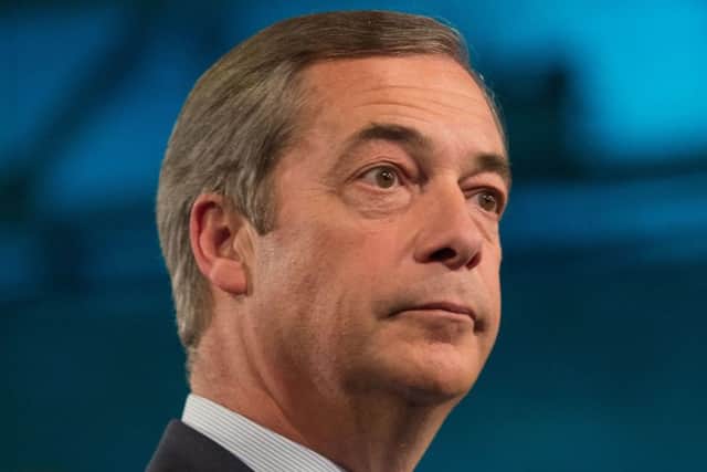 Brexit Party leader Nigel Farage. Picture: Aaron Chown/PA Wire
