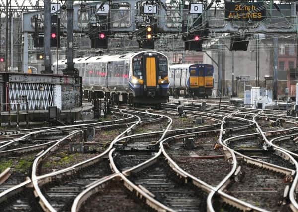 Trains are a vital part of Scotland's transport system (Picture: John Devlin)