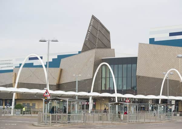 A schoolgirl was injured at Silverburn shopping centre in Pollok. Picture: John Devlin