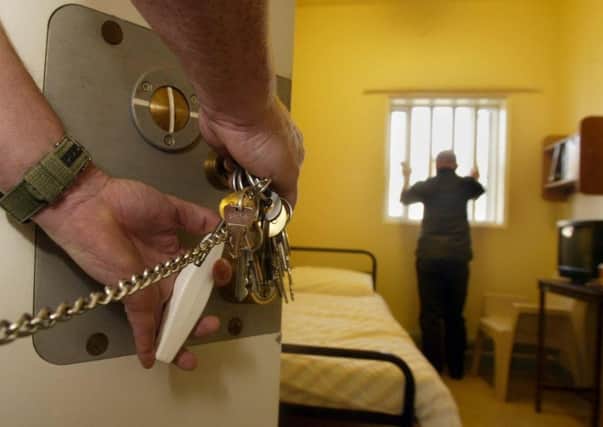 Potential staff cuts in jails have come in for criticism. Picture: PA