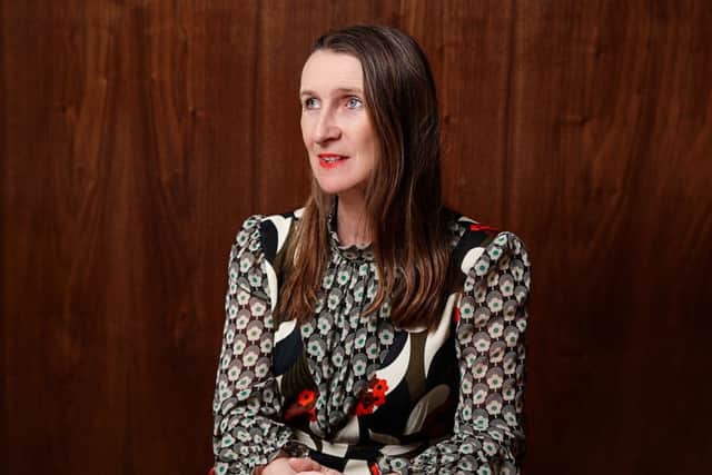 Orla Kiely's prints are inspired by her 70s upbringing and the Irish landscape, here at home in London. Picture: Debra Hurford Brown
