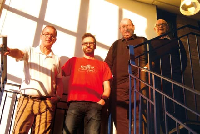 Left to right: Irvine Strang, Euan Brunton, Dave Bruce and John Lithgow. Picture: Contributed