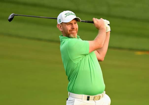 Stephen Gallacher is eight shots off the halfway lead in the Omega Dubai Desert Classic. Picture: Ross Kinnaird/Getty Images