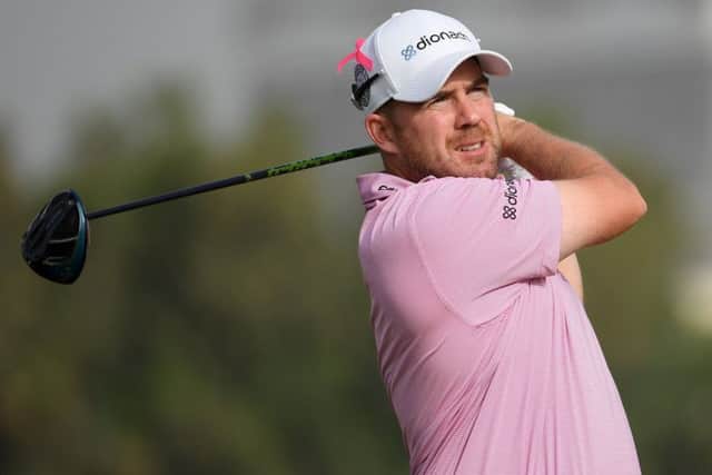 Richie Ramsay was disappointed with a bogey-bogey finish after driving it well in the second round at Emiartes Golf Club. Picture: Ross Kinnaird/Getty Images