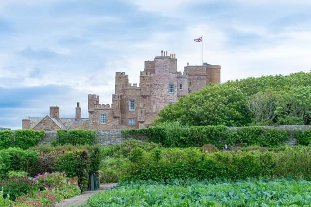 Located in the farthest reaches of Scotland's mainland, Castle of Mey serves as a fine vantage point for the Orkney Islands.