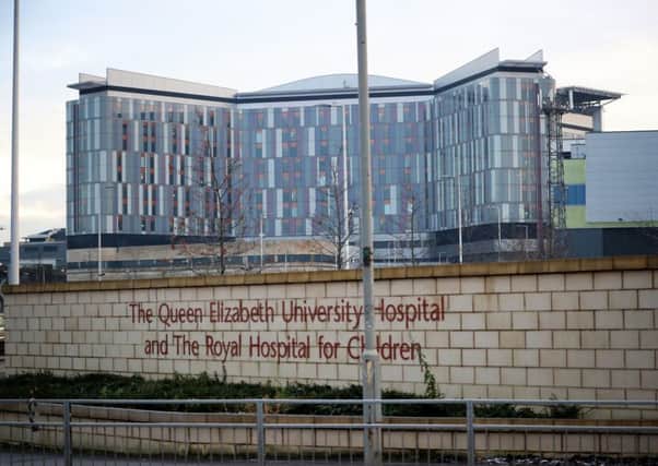 The child was one of two patients who died at the Queen Elizabeth University Hospital in Glasgow after becoming infected. Picture: Jane Barlow/PA Wire