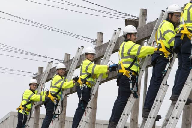 The Scottish roles form part of Openreach's 3,000-strong recruitment drive. Picture: Jeff Holmes