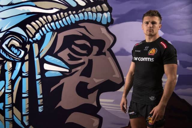 Exeters Henry Slade was unable to lift the tedium. Picture: SNS.