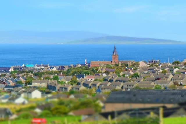Orkney retains its spot as Scotland's best place to live.  Orkney has the highest employment rate with 88 per cent of 16-64 year-olds in work. Pictured: Kirkwall. Credit: Pixabay