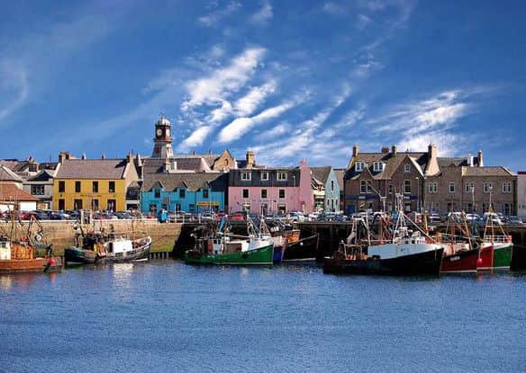 Eilean Siar (Western Isles) named third most desirable place to live in Scotland. Picture of Stornoway: Geograph/Stephen Branley