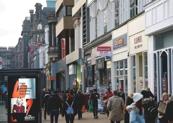 Business chiefs foresee homes returning to the thoroughfare along with high-tech offices and tourist attractions as an answer to the retail crisis. Picture: Greg Macvean
