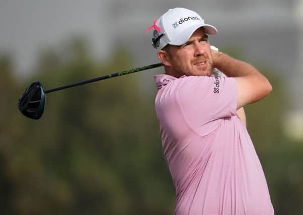 Richie Ramsay signed for a five-under-par 67 in the third round of the Omega Dubai Desert Classic to move into the top 30. Picture: Ross Kinnaird/Getty Images