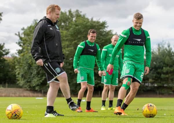 The relationship between Neil Lennon with Florian Kamberi deteriorated. Picture: SNS
