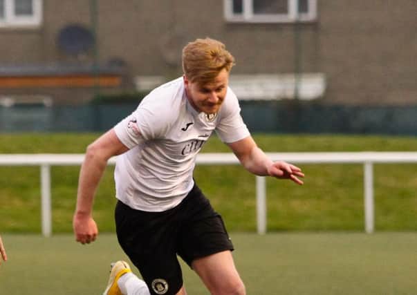 Blair Henderson for Edinburgh City.